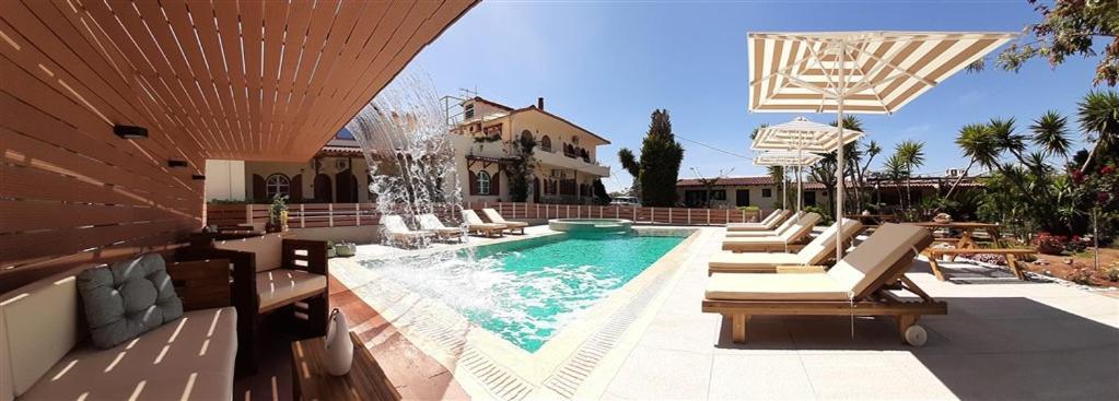 Athina Apartments Stoúpa Exterior photo